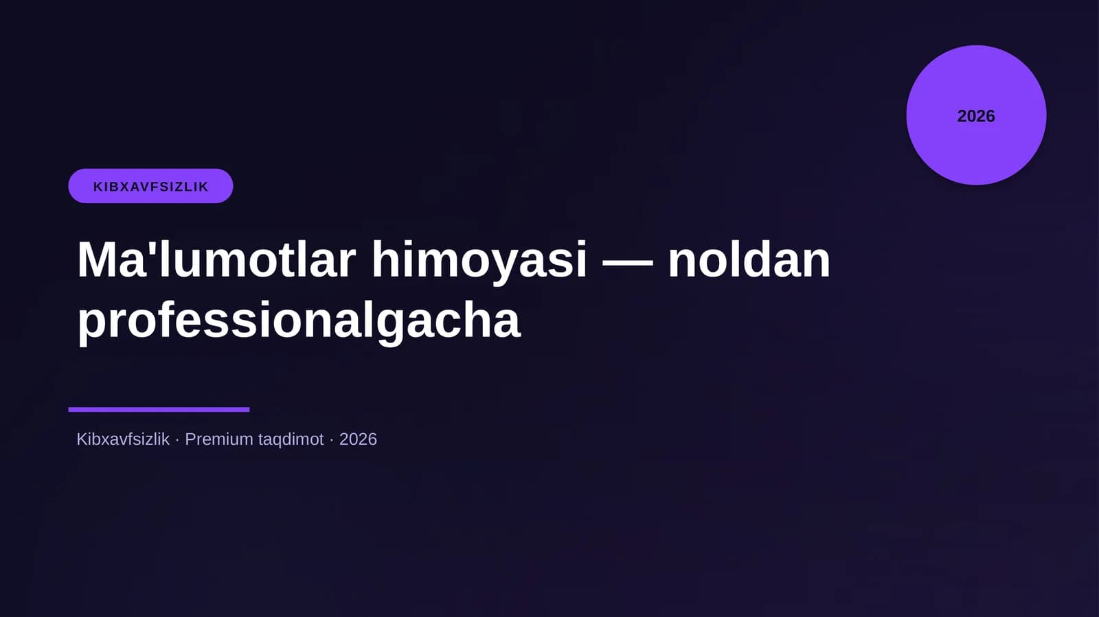 KIBXAVFSIZLIK