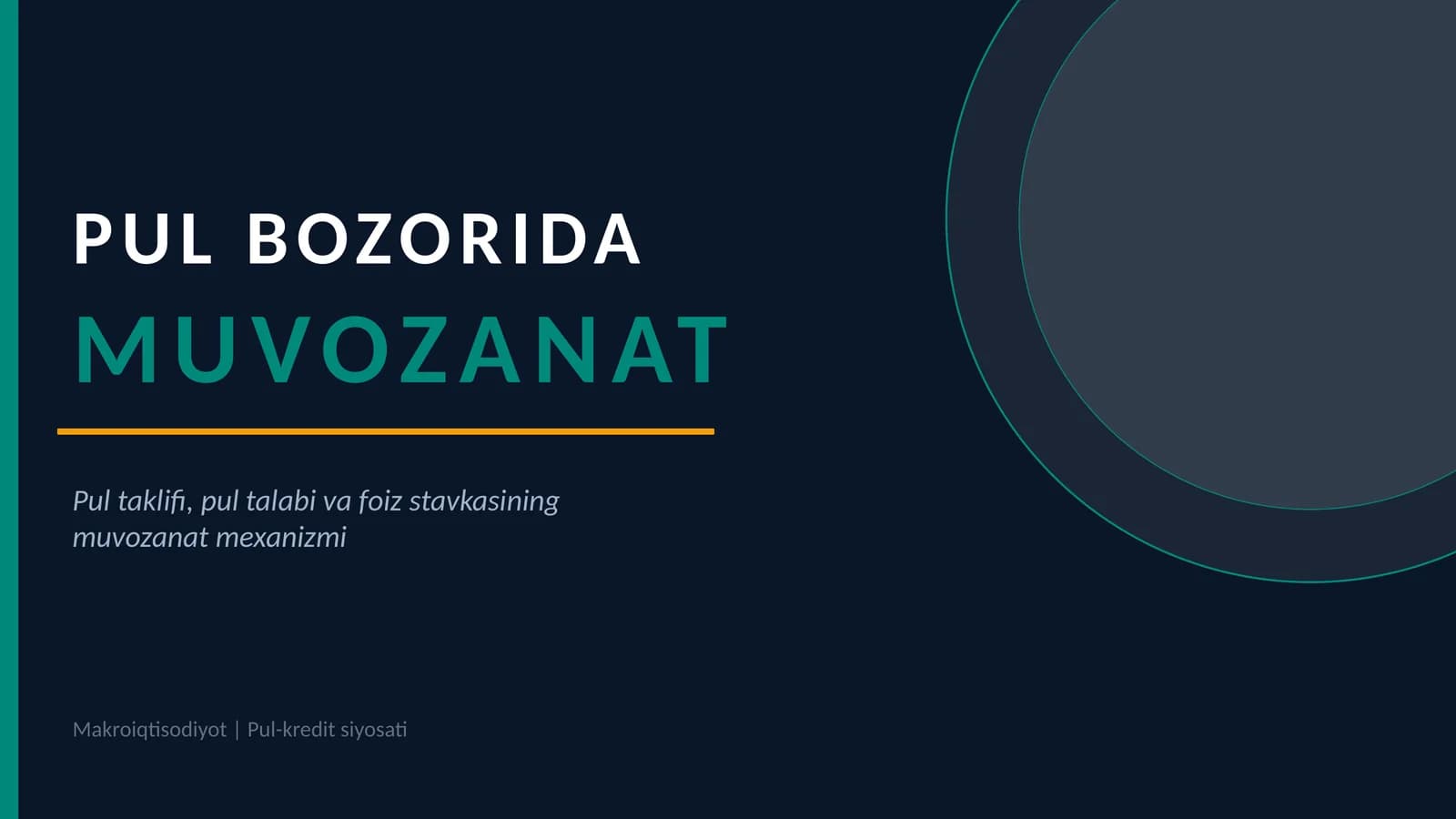 Pul Bozorida