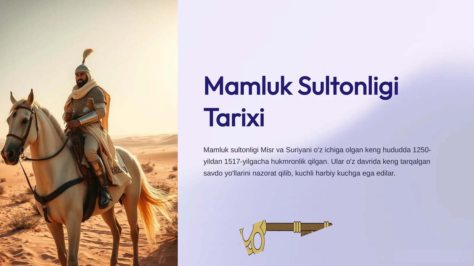 Mamluk Sultonligi Tarixi