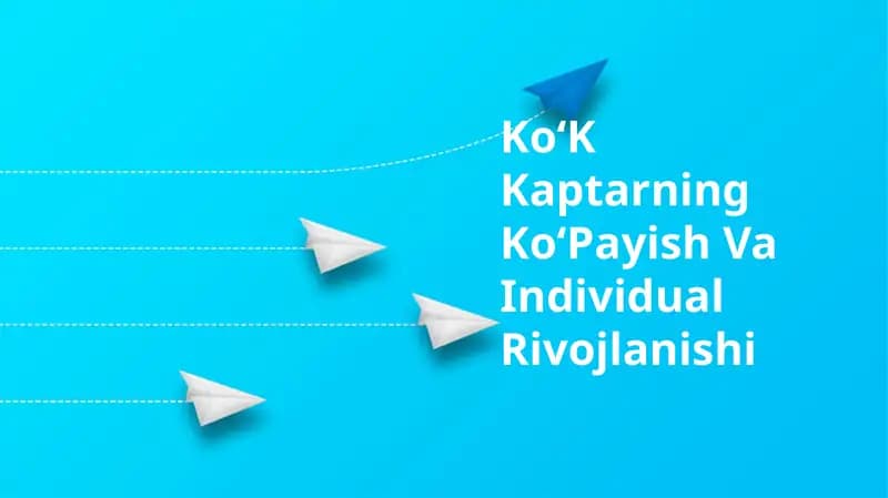 KoʻK Kaptarning KoʻPayish Va Individual Rivojlanishi