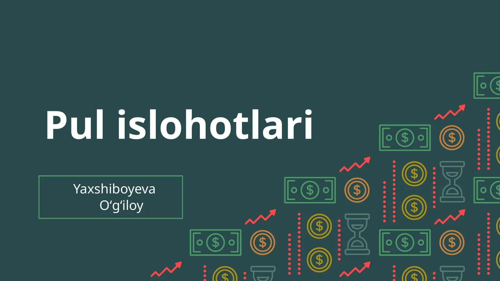 Pul islohotlari