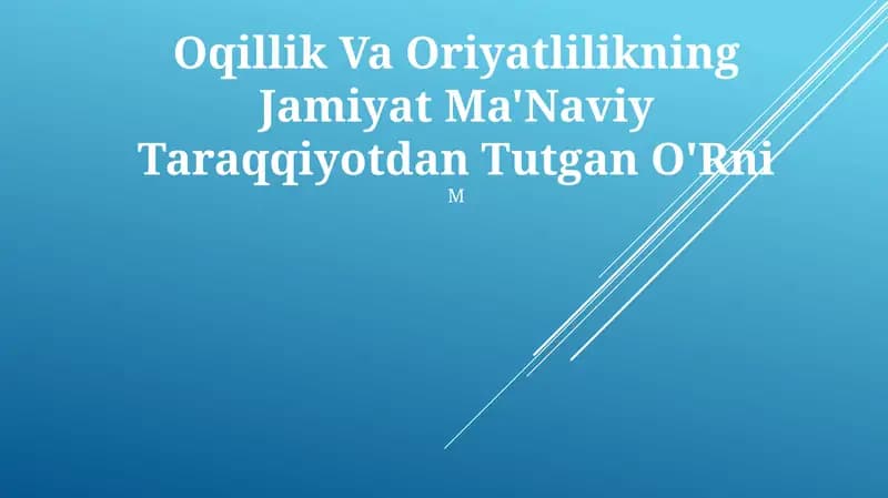 Ratsionallik va hurmatning mohiyati