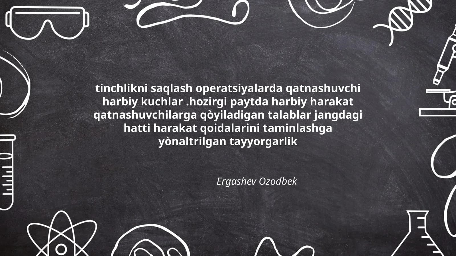 Harbiy qushchilarning tayyorgarligi
