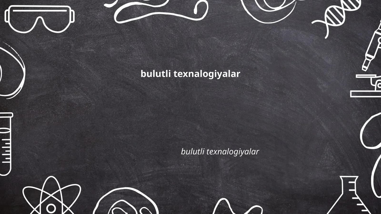 Bulutli hisoblash tizimlari