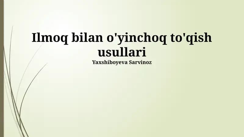 Turli Xil Dizaynlar