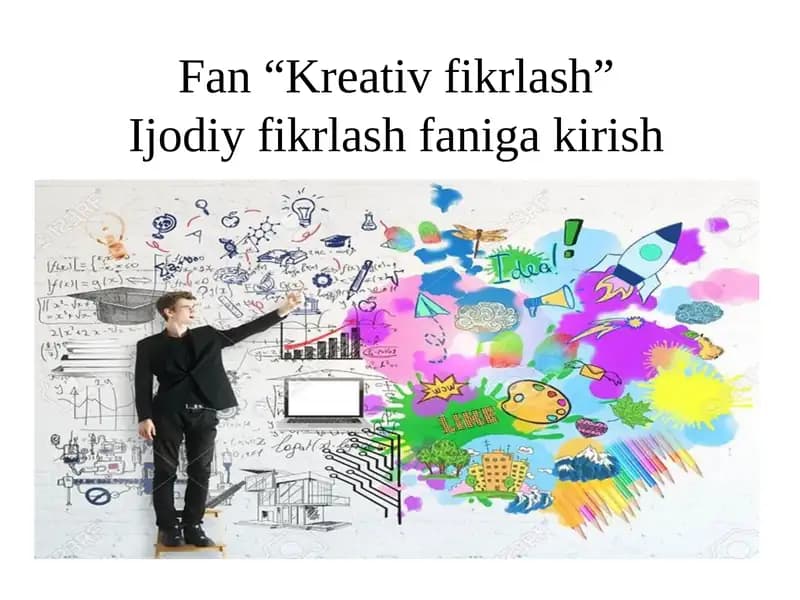 Креатив фикрлаш