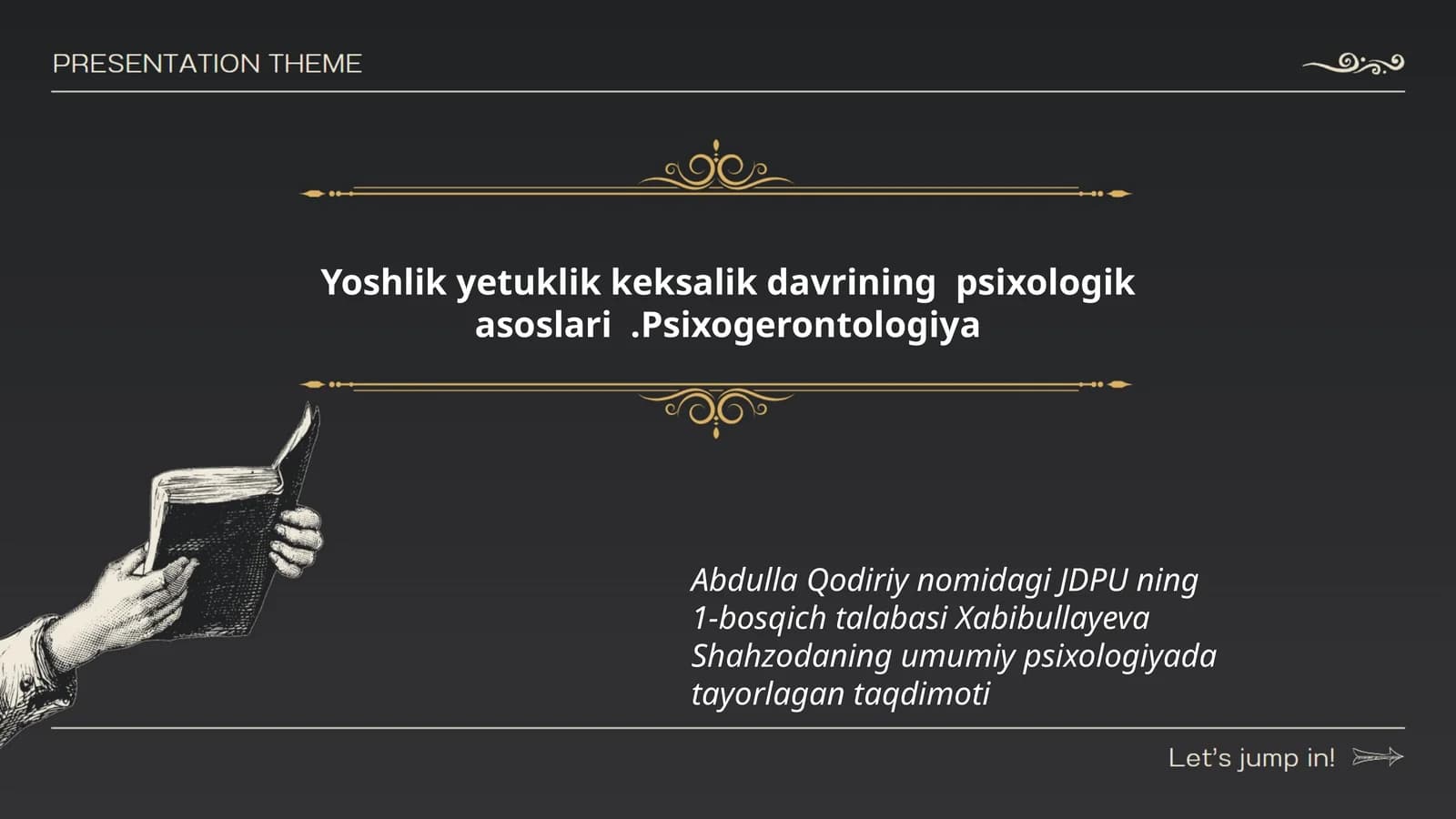 Psixogerontologiya