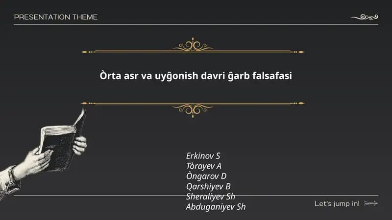 O'rta asrlar skolastik falsafasi