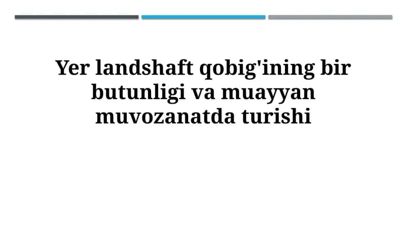 Yer Landshaft Qobig'i