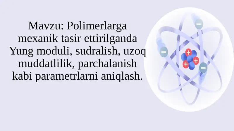 Polimer materiallar