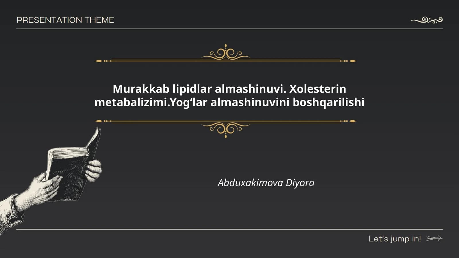 Murakkab lipidlar almashinuvi