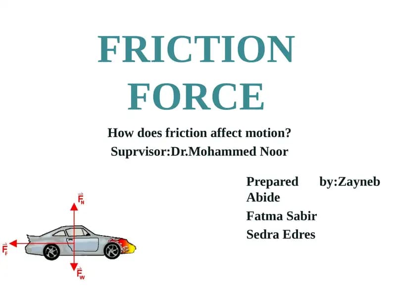 Frictionforce