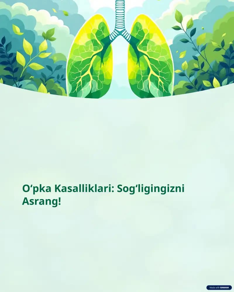 Oʻpka kasalliklari