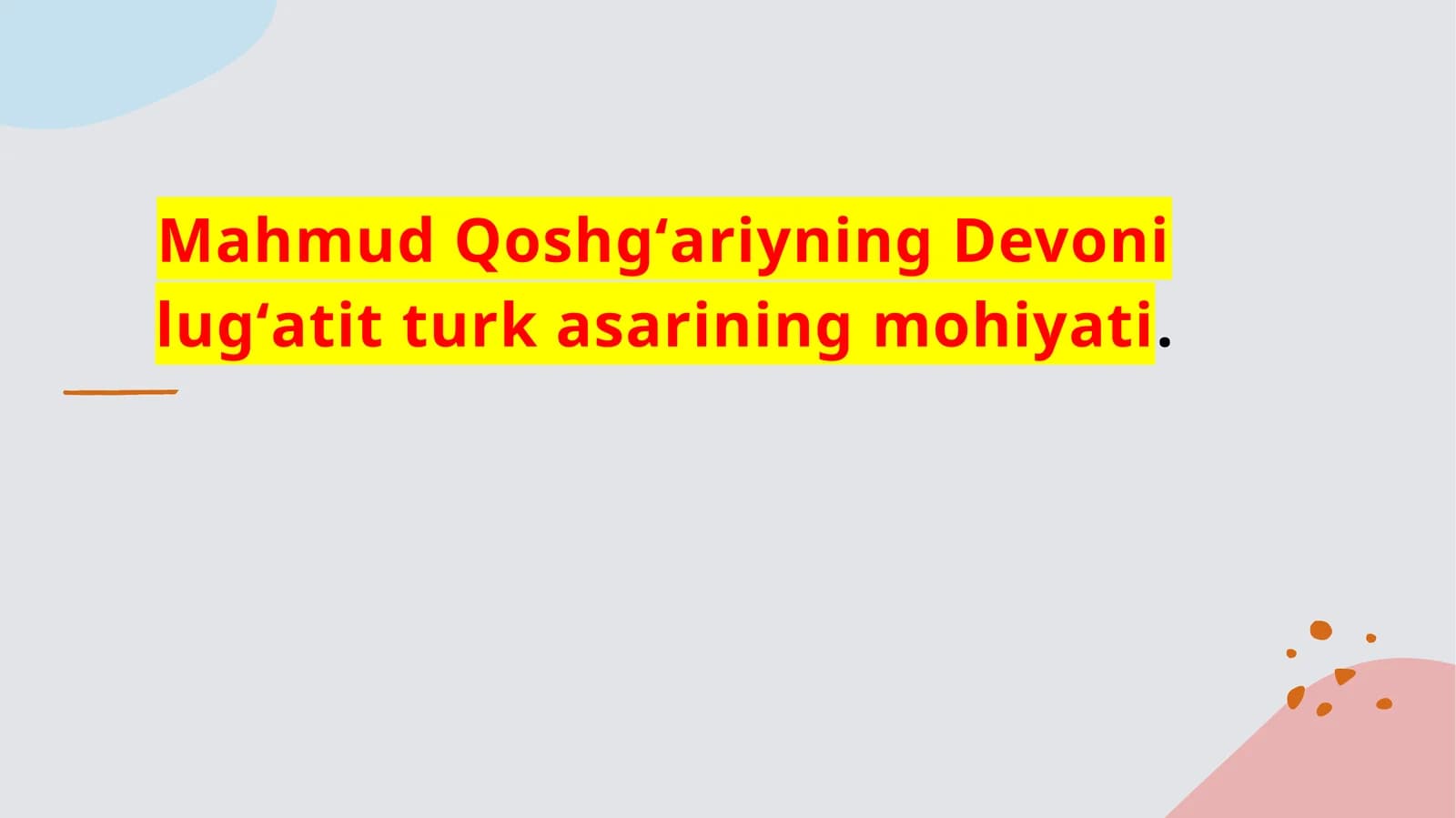Devoni lugʻatit turk
