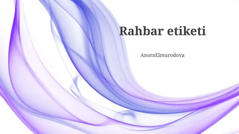 Rahbar etiketi
