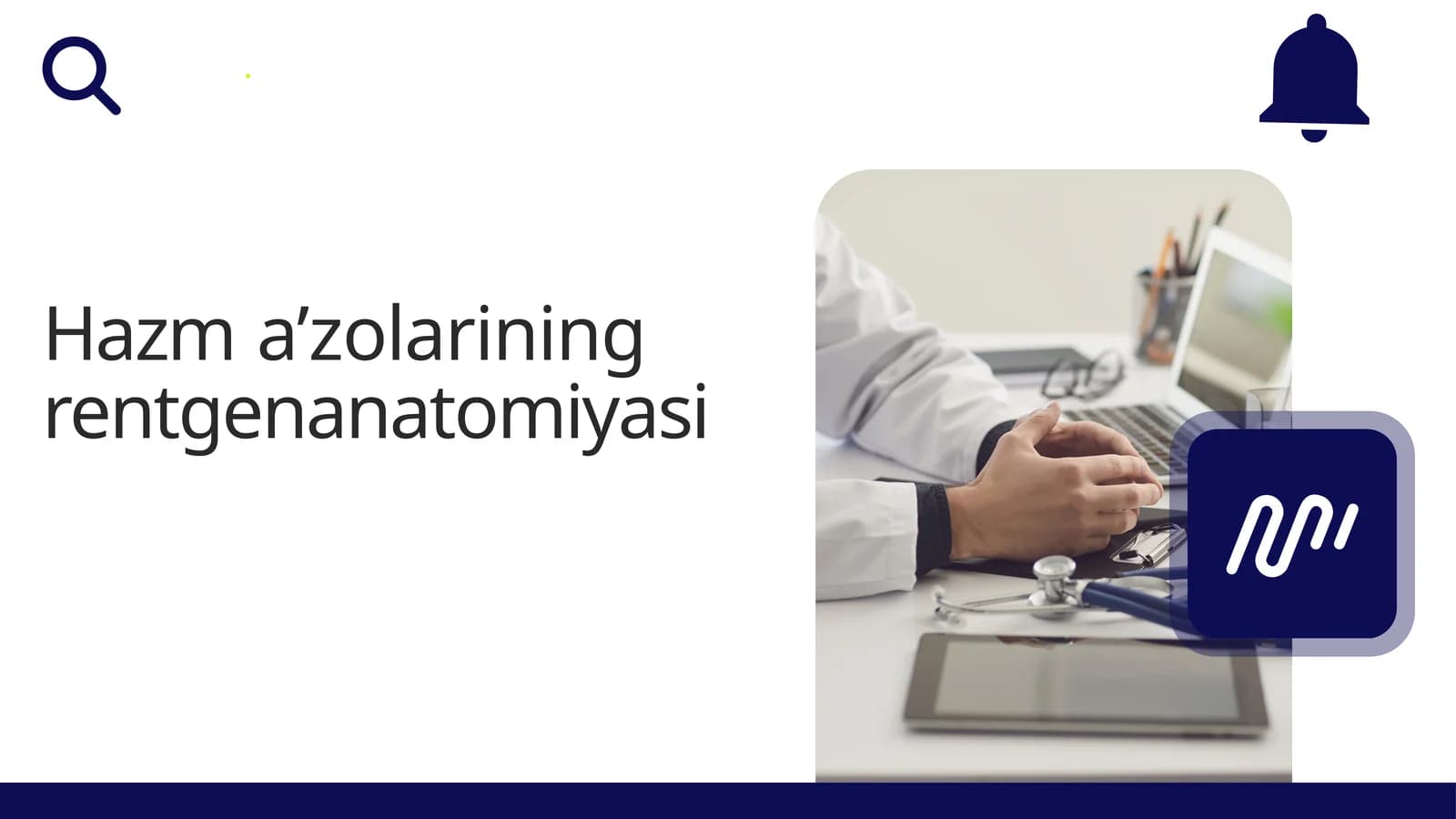 Hazm A'zolarining rentgenaanatomiyasi