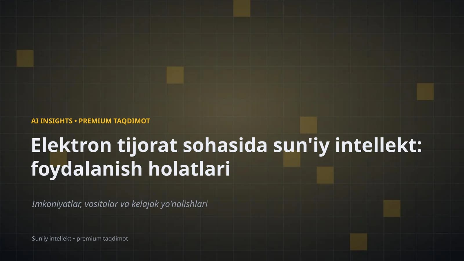 PREMIUM TAQDIMOT