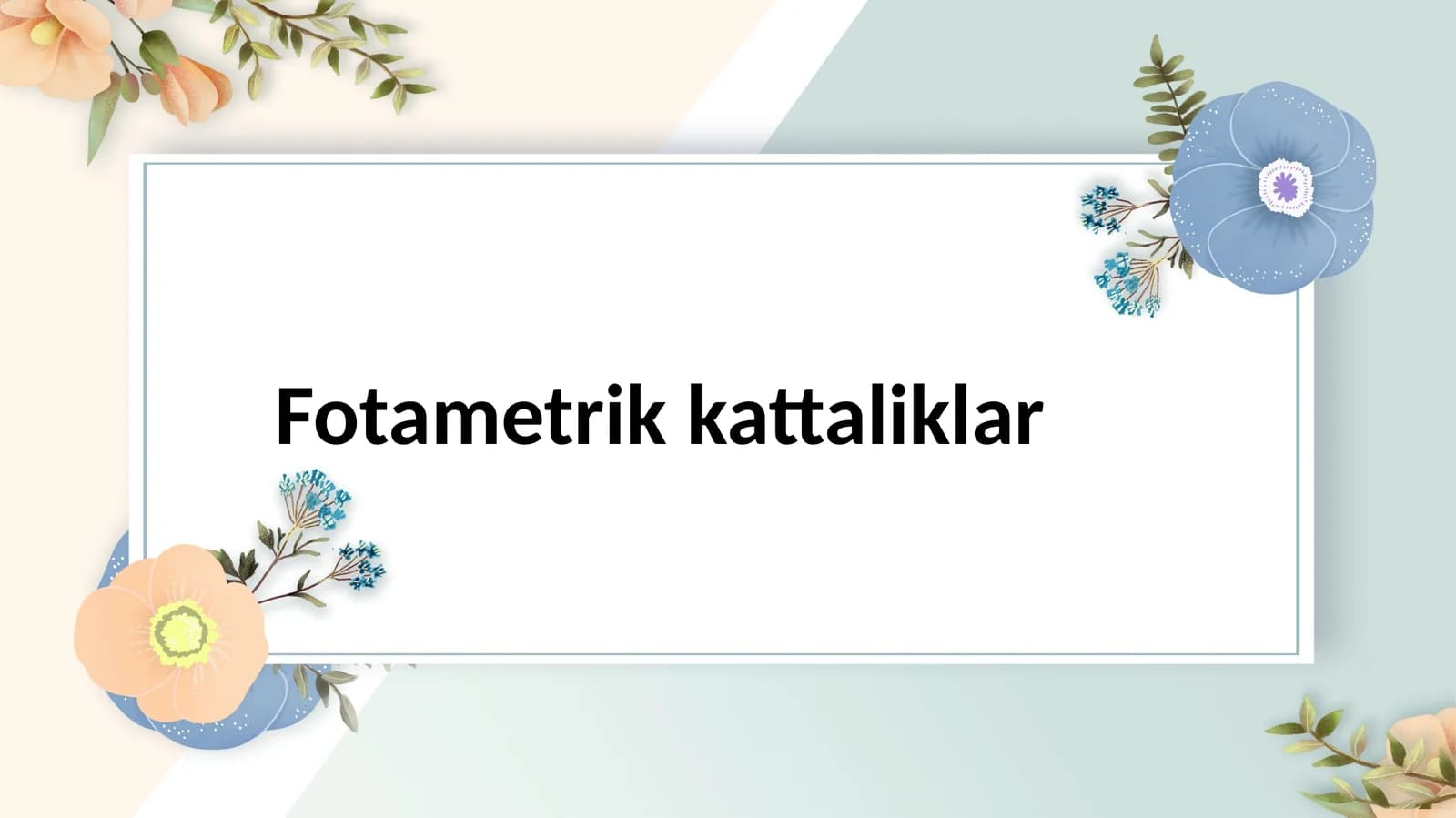 Fotametrikkattaliklar