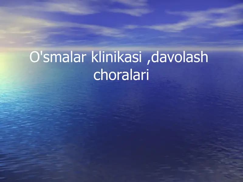 O'smalarklinikasi
