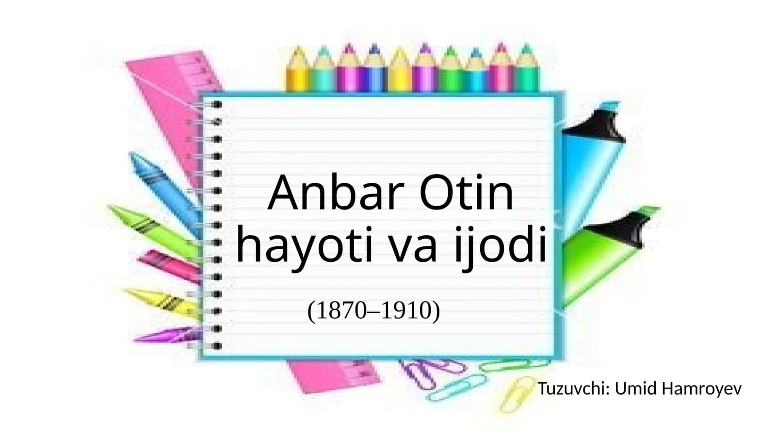 Anbar Otinhayotivaijodi