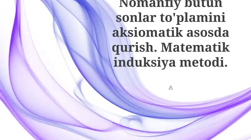 Matematik Induksiya Prinsipi