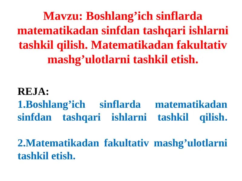 Matematika