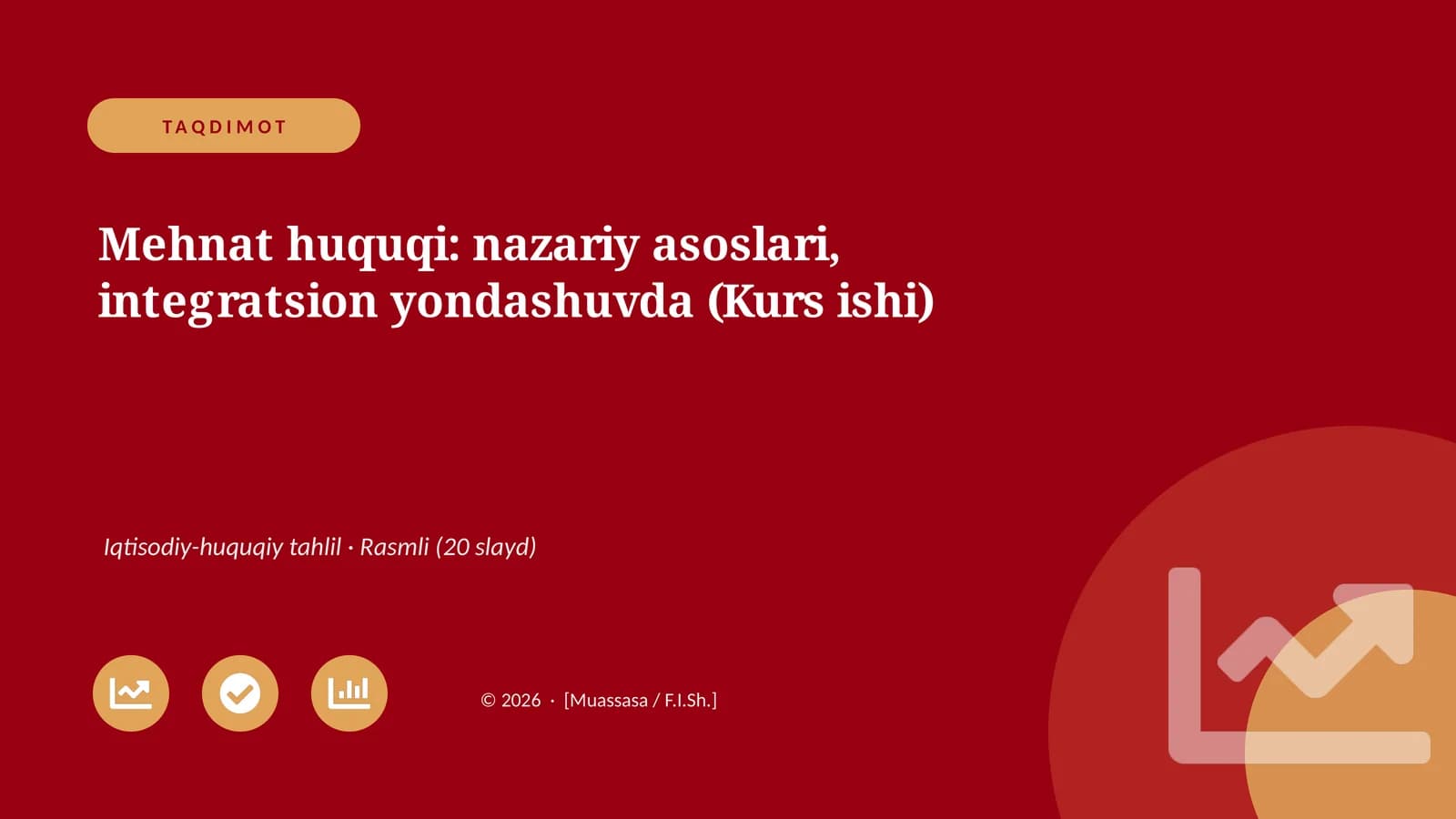 Mehnat huquqi: nazariy asoslari, integratsion yondashuvda (Kurs ishi)