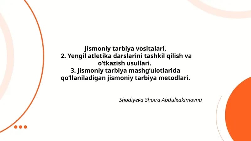 Jismoniy tarbiya vositalari