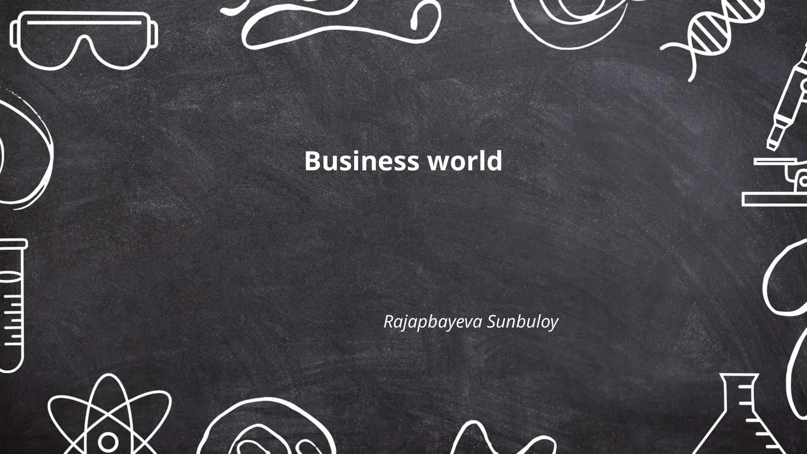 Business world