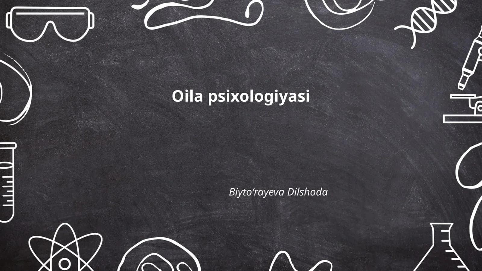 Oila psixologiyasi