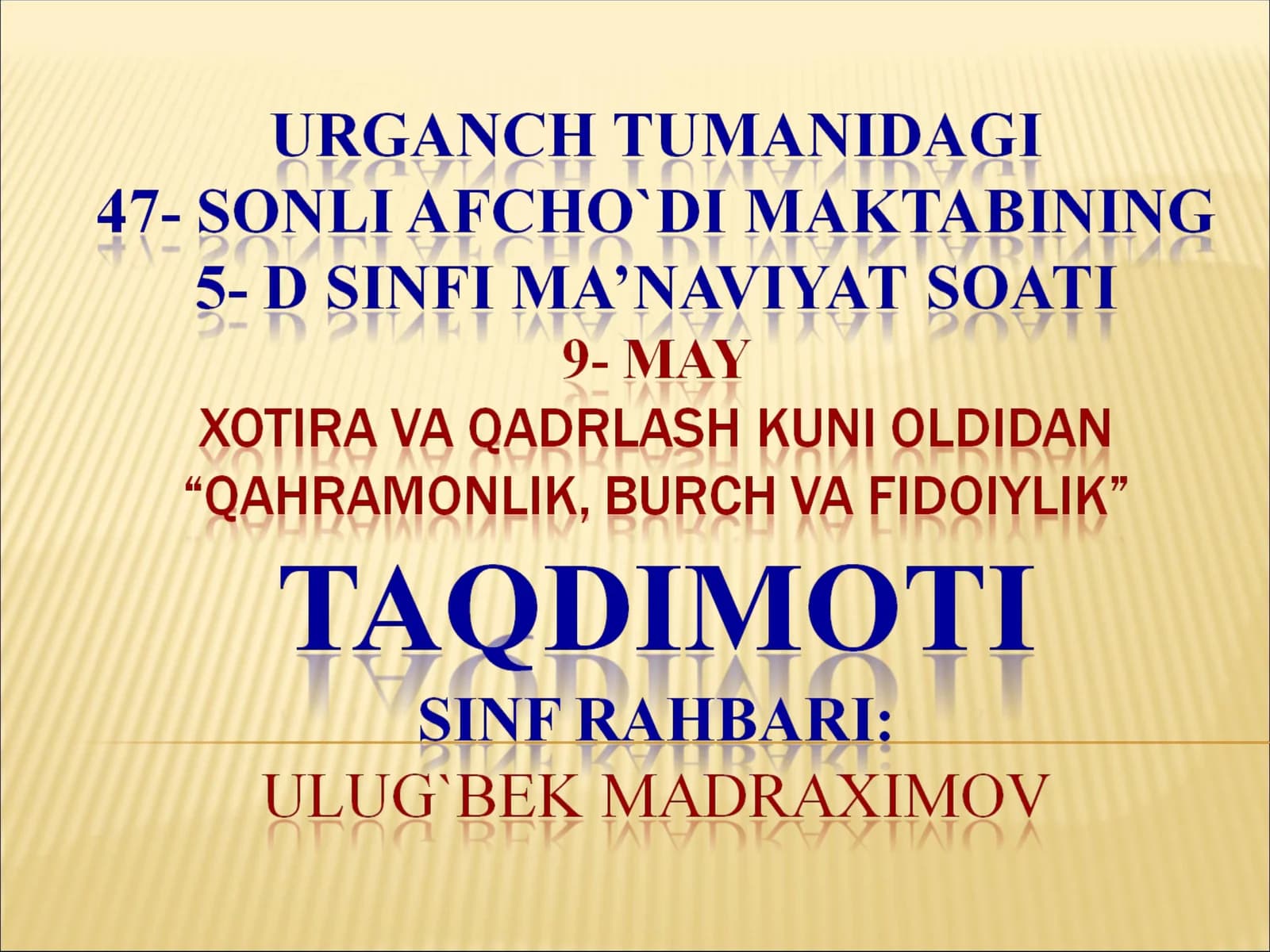 9- May