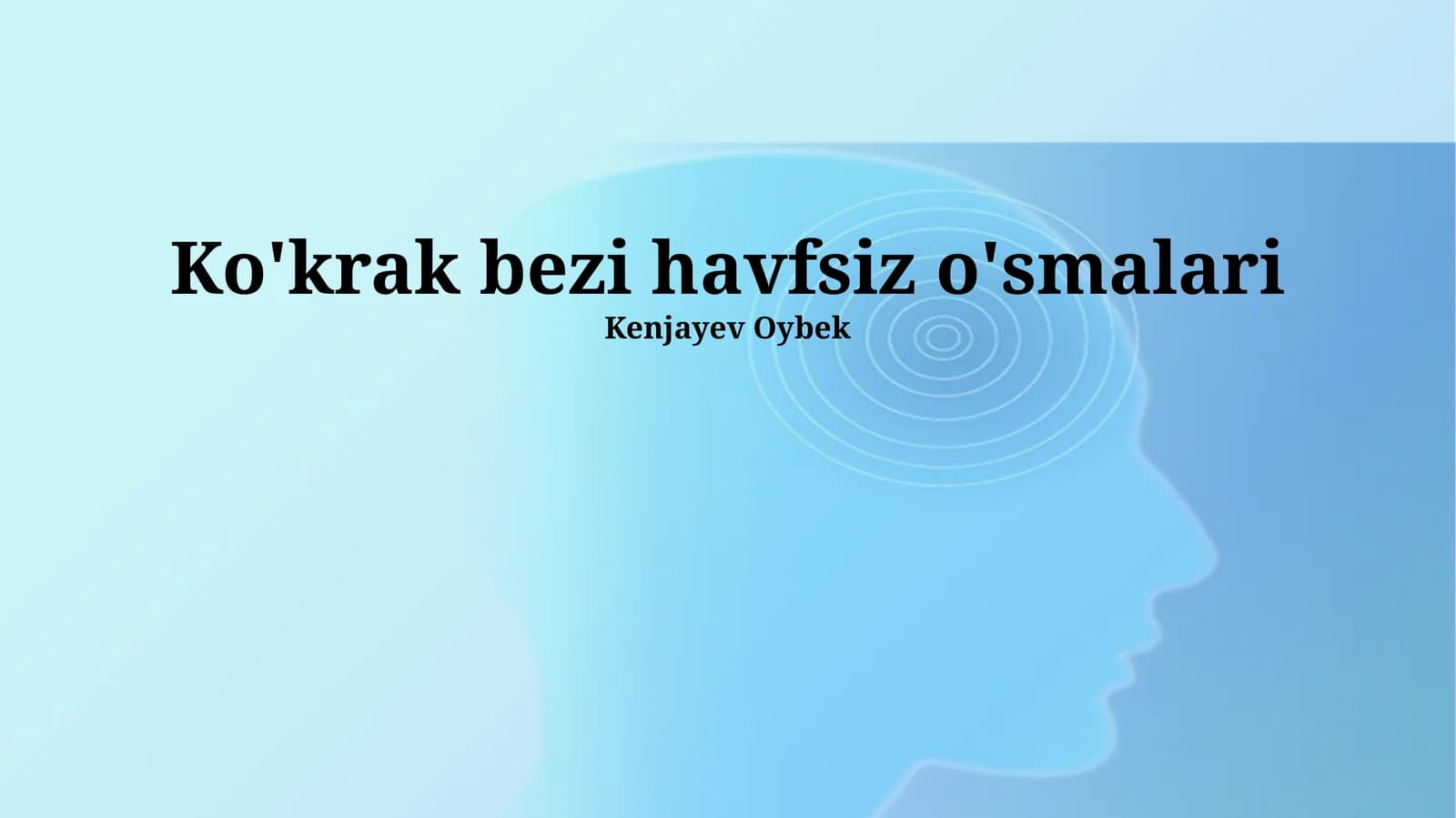 Ko'krak bezi havfsiz o'smalari