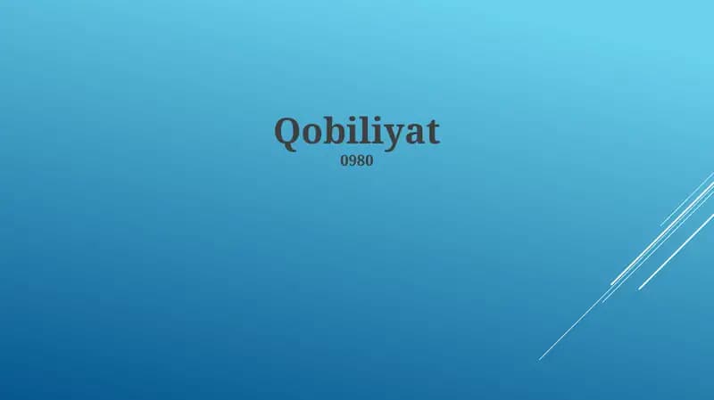 Qobiliyat