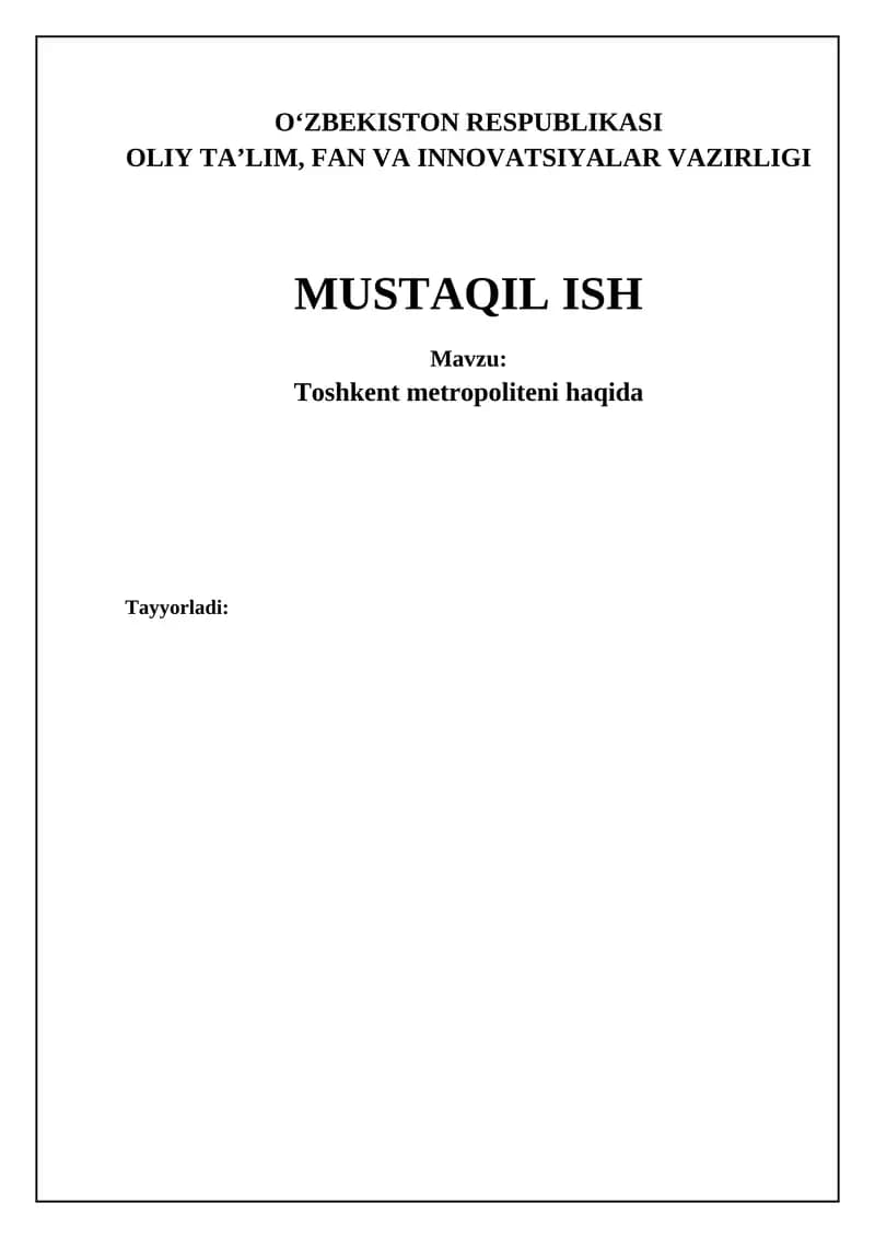 Toshkent Metropoliteni: Tarix va Rivojlanish