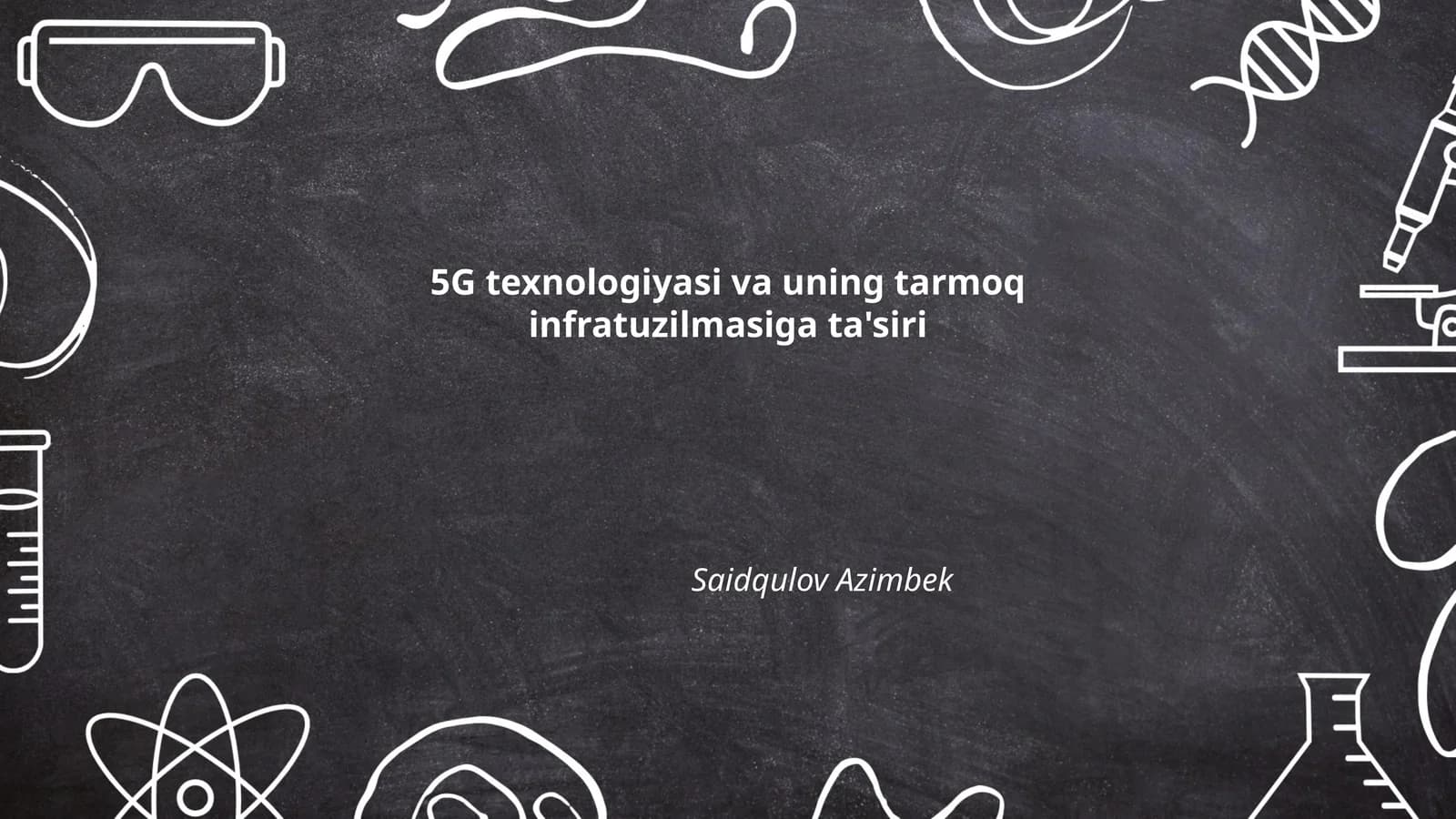 5G texnologiyasi va uning tarmoq infratuzilmasiga ta'siri