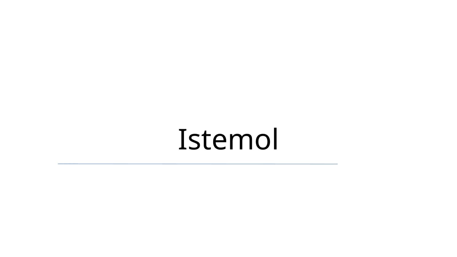 Istemol