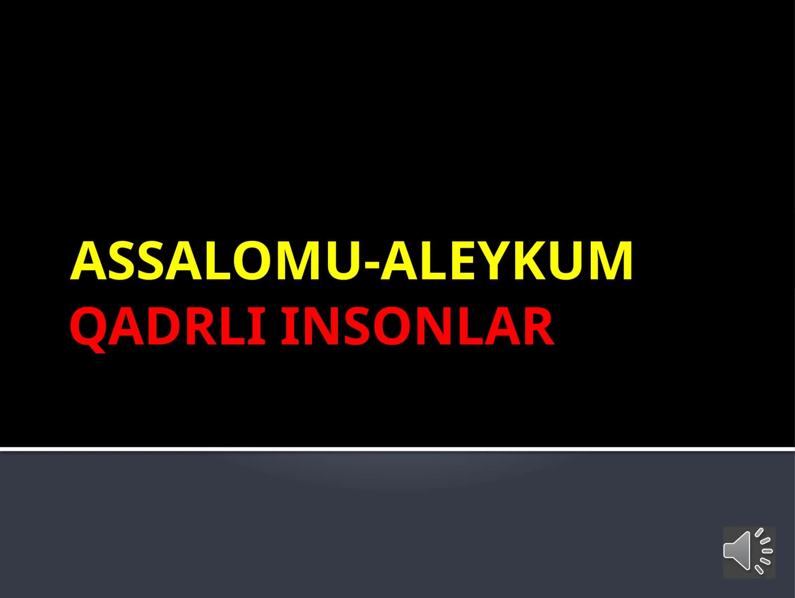 Qadrlı insonlar