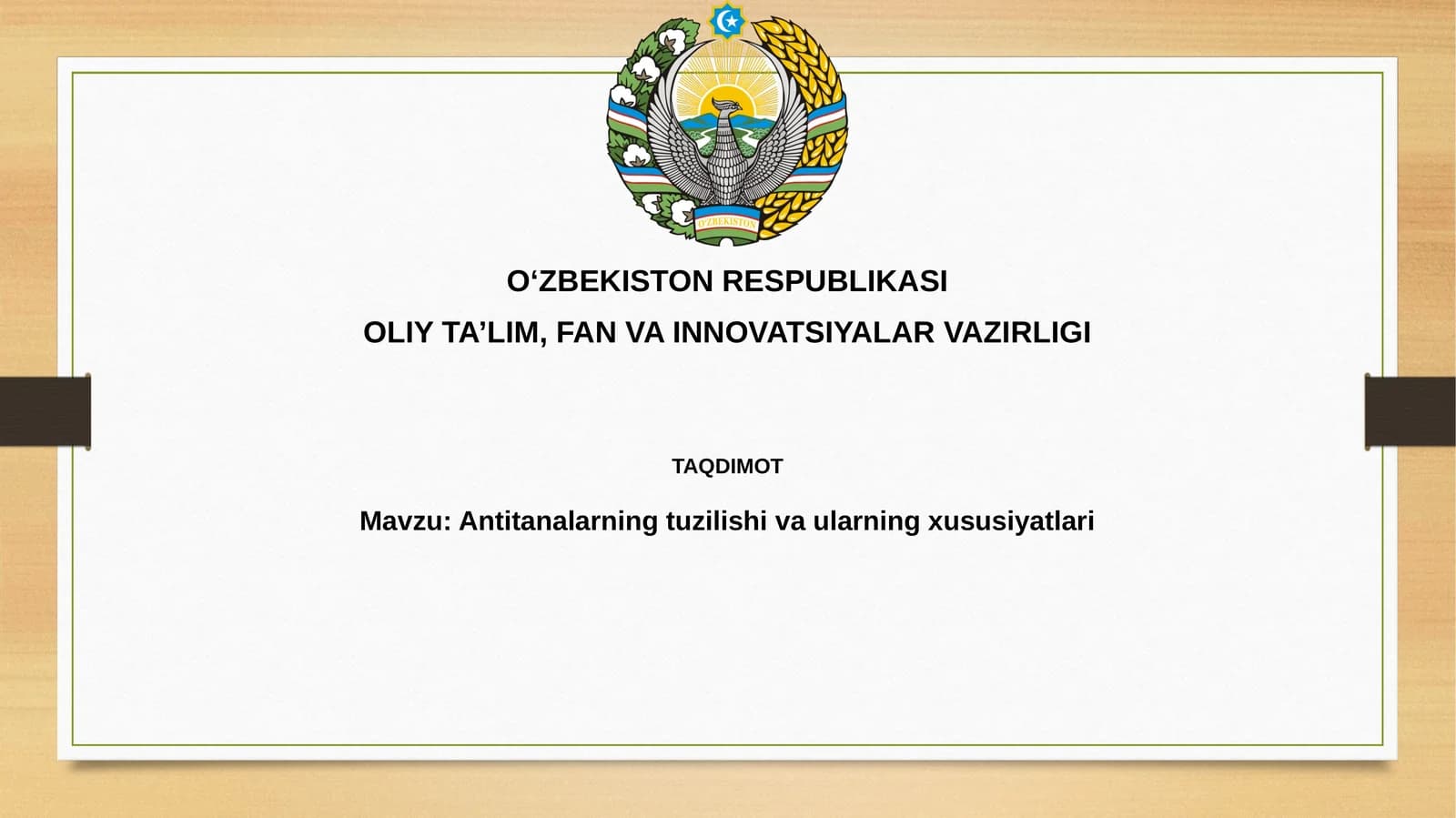 Antitoksinlar