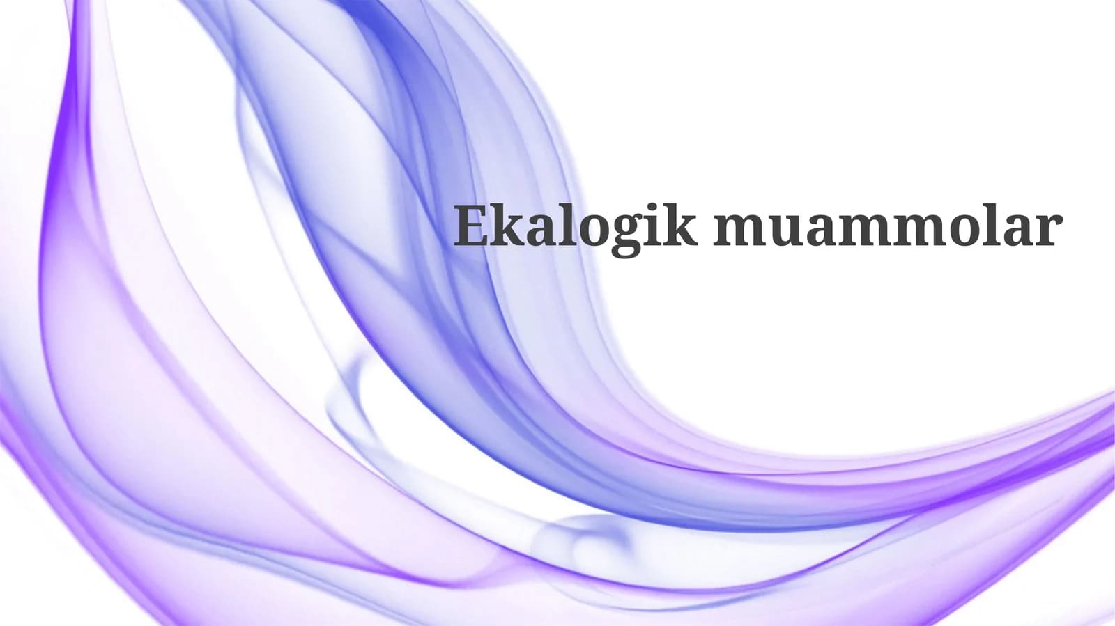 Ekalogikmuammolar