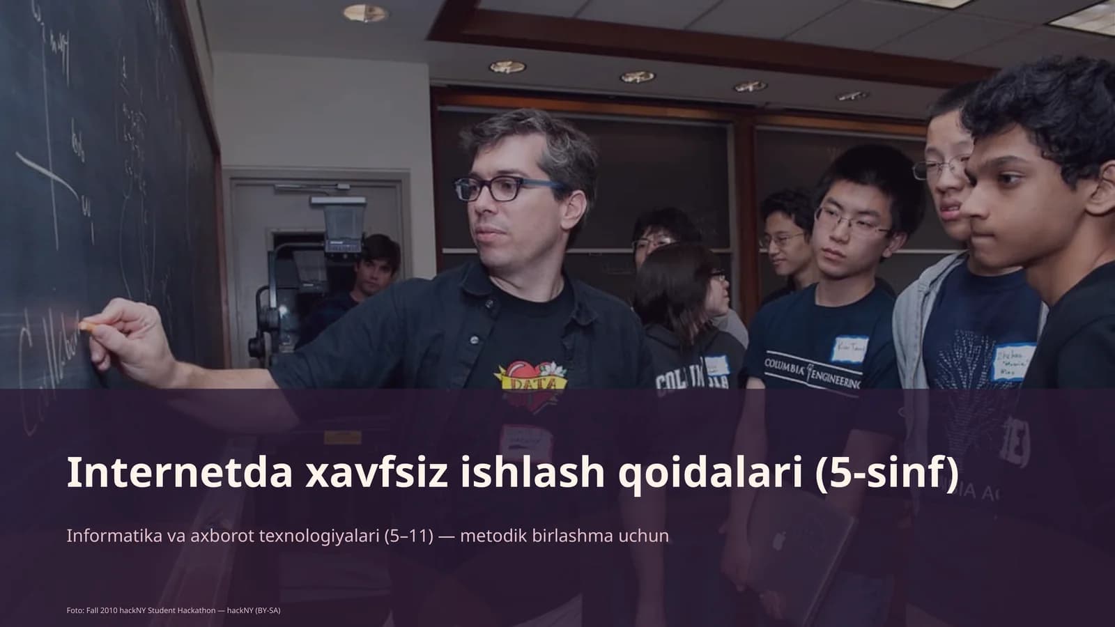 Internetda xavfsiz ishlash qoidalari (5-sinf)