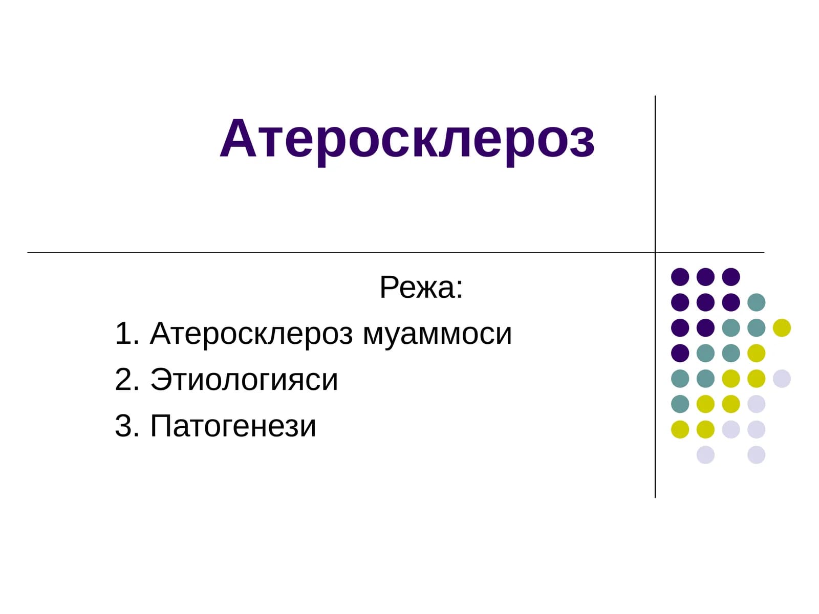 Атеросклероз