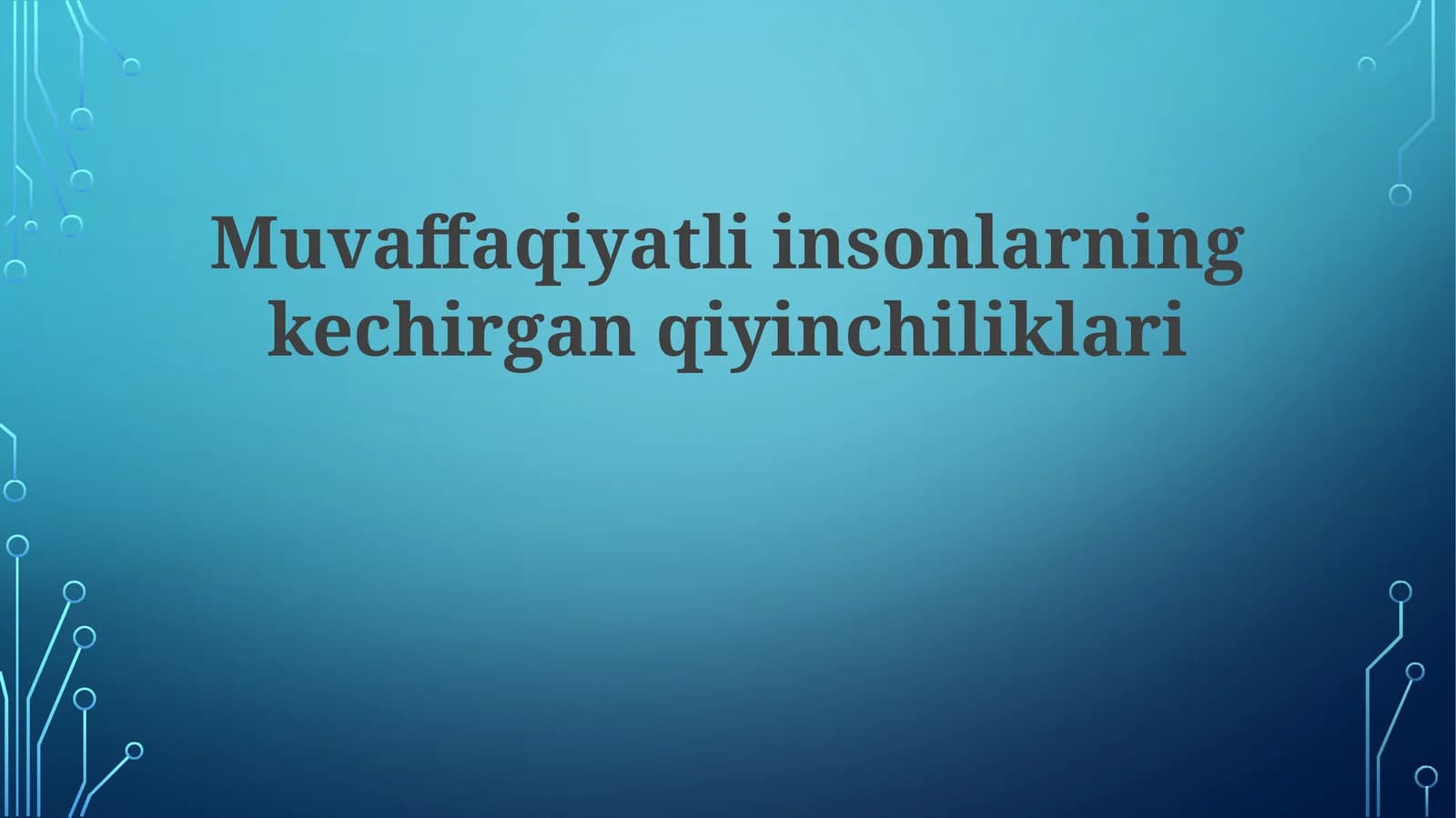 Harakatni davom ettirish