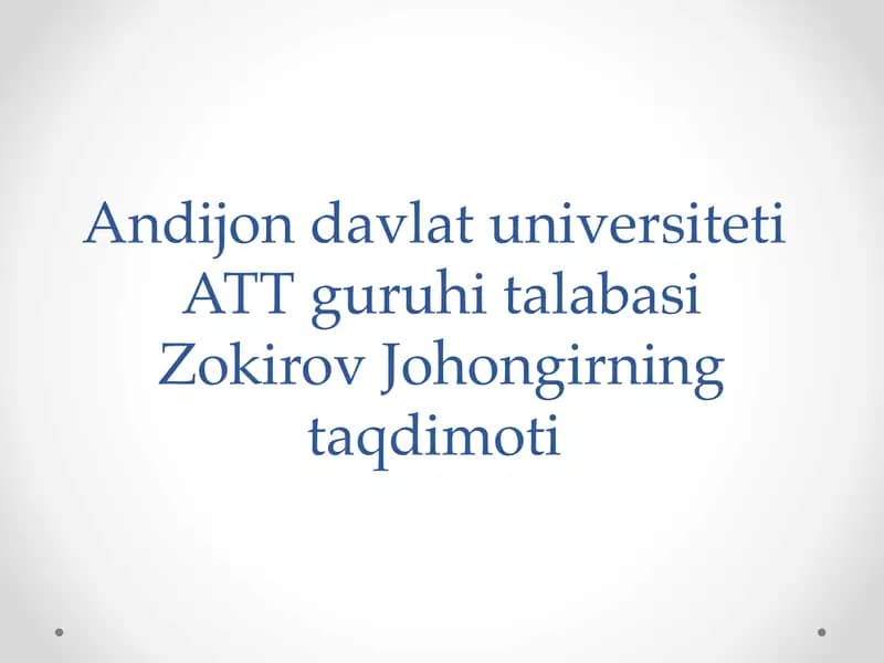 Iqtisodiy islohotlar, xususiylashtirish jarayoni va uning ta’siri