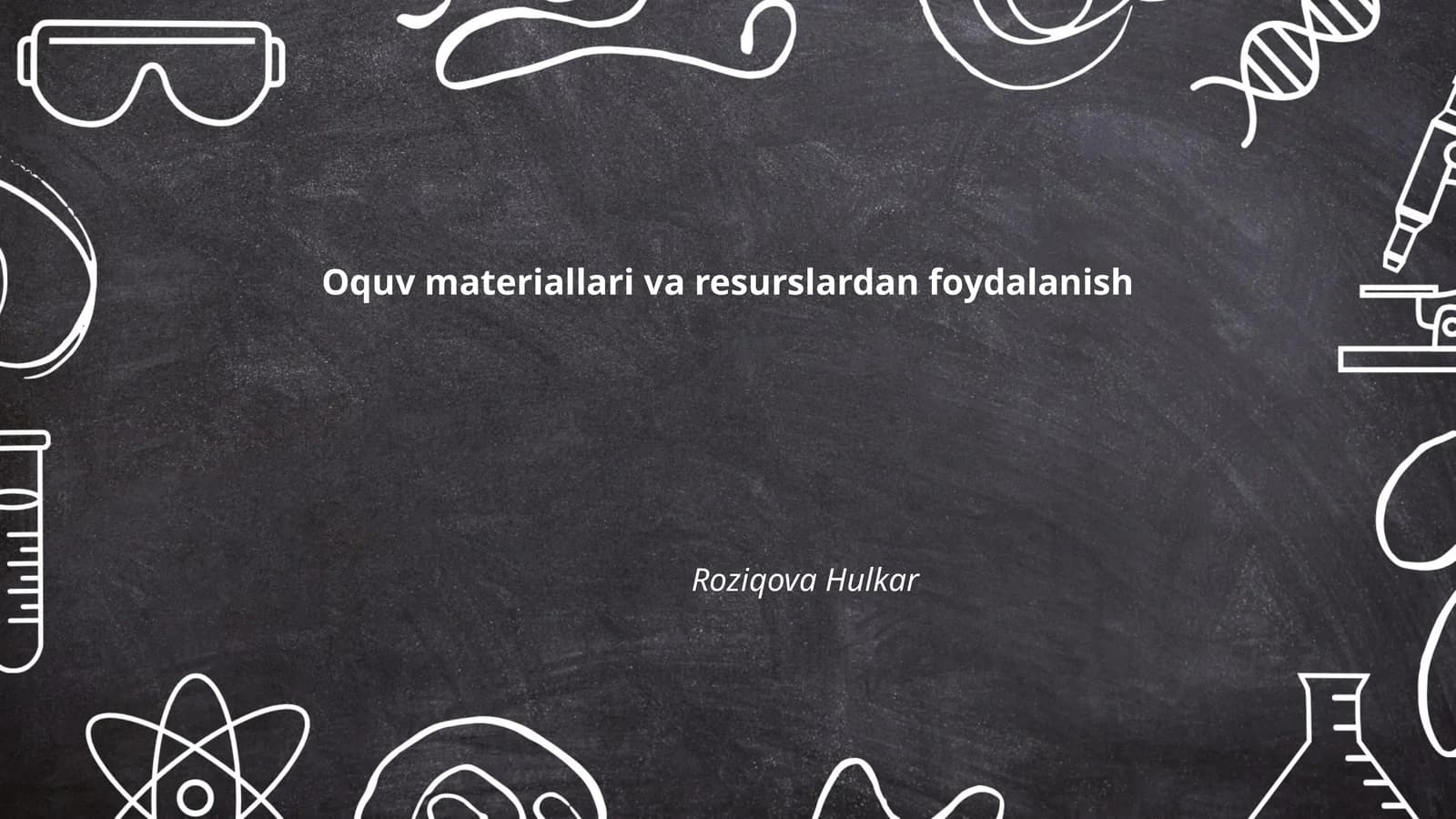 Ta’lim texnologiyalaridan foydalanish