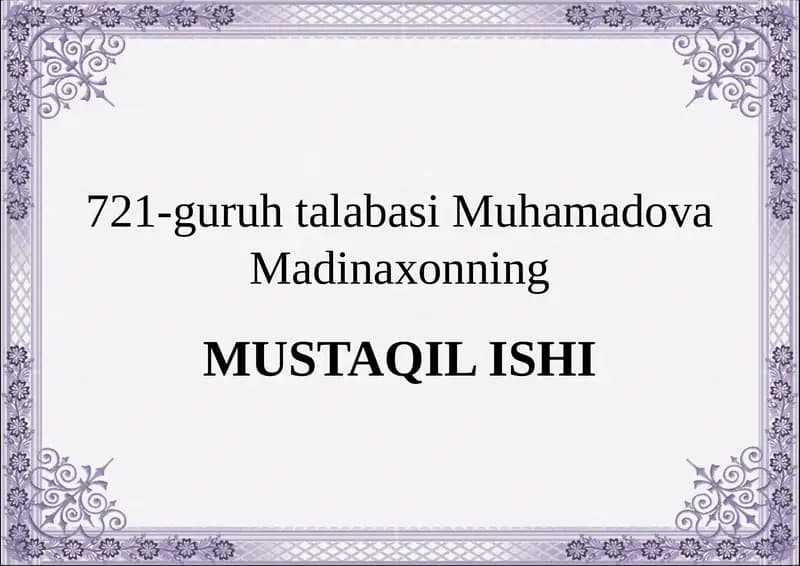 XURURGIYADA KICHIK INVAZIVARALASHUVLAR