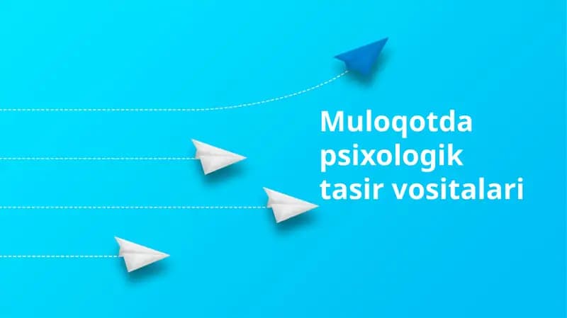 Muloqotda psixologik tasir vositalari