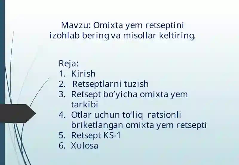 Omixta yem retsepti