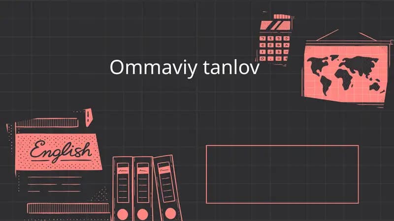 Ommaviy tanlov