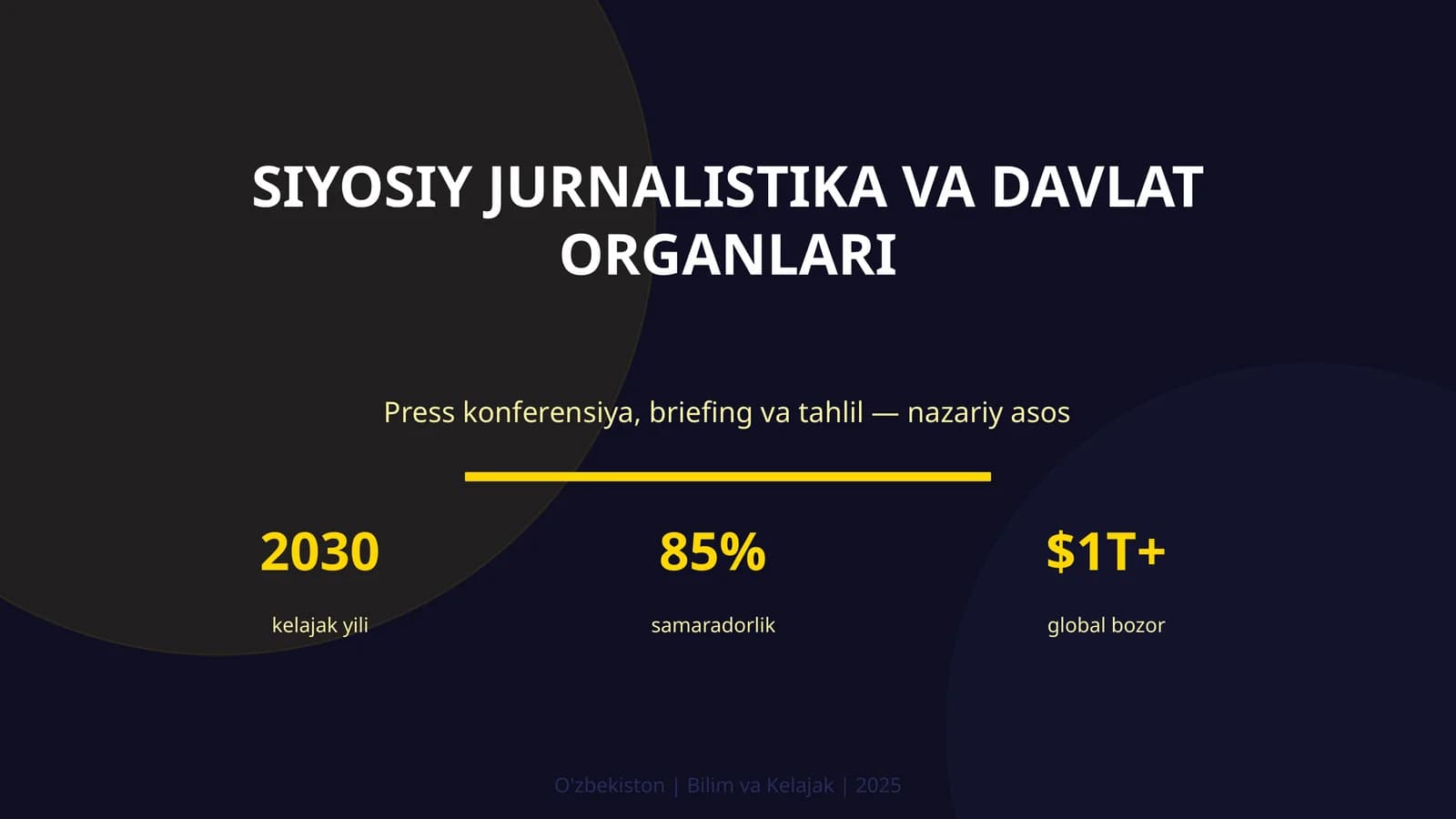 Siyosiy jurnalistika va davlat organlari
