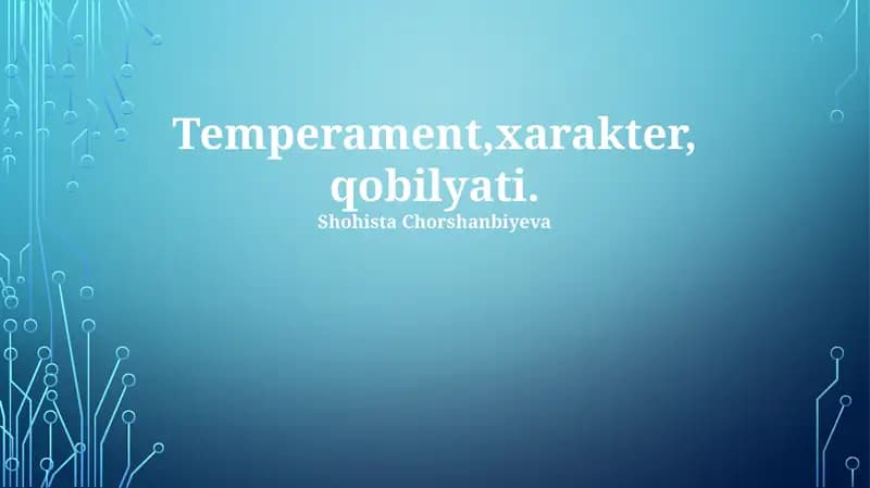 Shohista Chorshanbiyeva